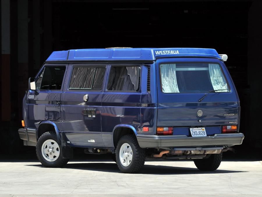  Volkswagen T3 Vanagon Camper Syncro by Westfalia 1987 года  (фото 3 из 4)